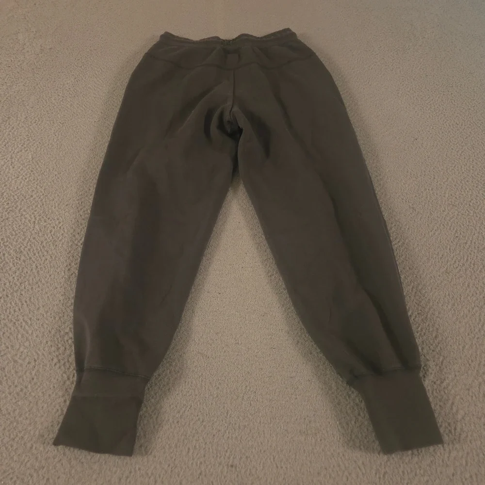 Nike Pants Womens Small Charcoal Team Tech Fleece Tapered Jogger Zip Pocket